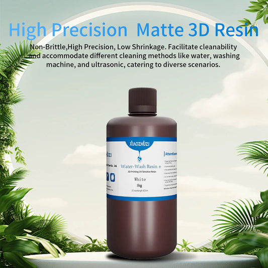 XiaoZhuzi - Resina lavável fotopolimerizante 405nm Conjure Impressão 3D Resina fotopolímero Anycubic/Elegoo LCD DLP Impressora 3D