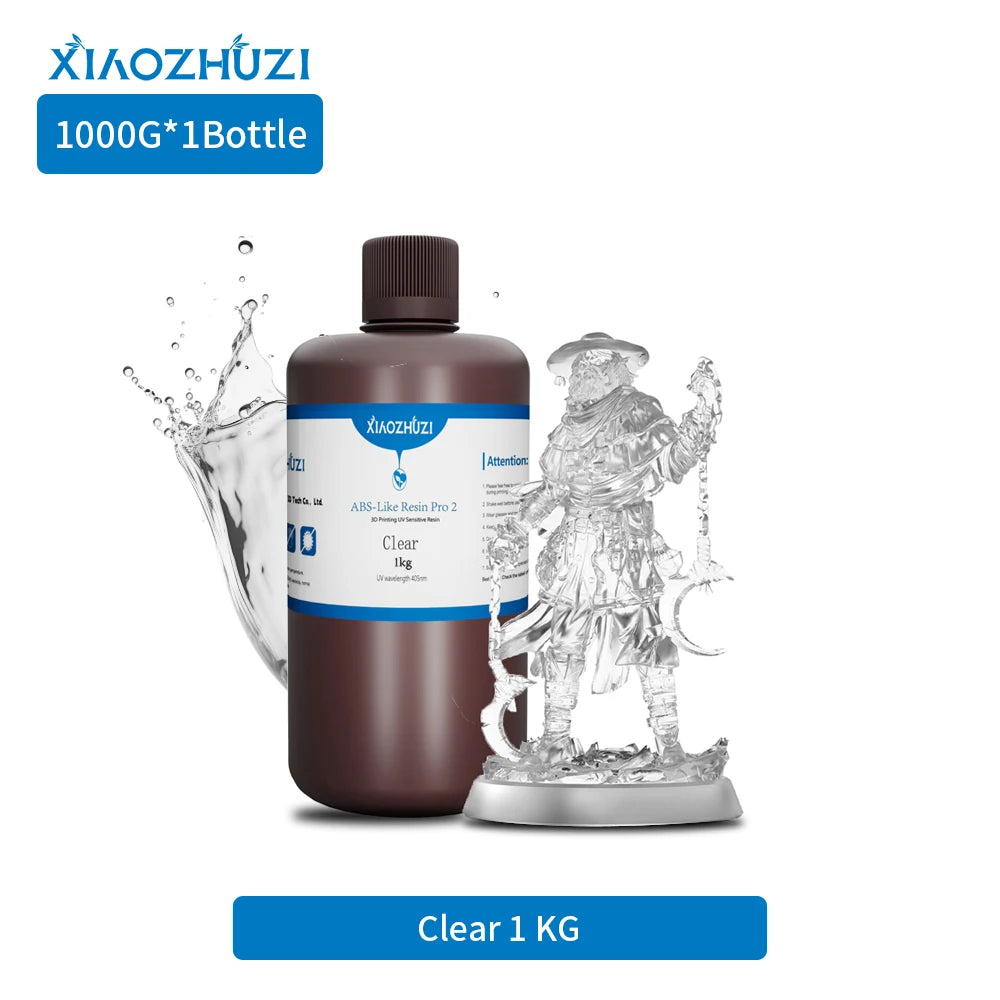 XiaoZhuzi -ABS Resina Fotopolimerizante 405nm UV Conjure Impressão 3D Fotopolímero Resina Anycubic/Elegoo LCD DLP Impressora 3D
