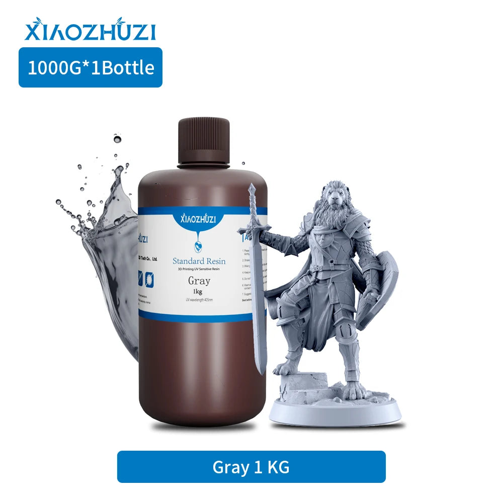 XiaoZhuZi-Rigid standard photosensitive resin high transmittance resin light curing 3D printer consumables LCD universal