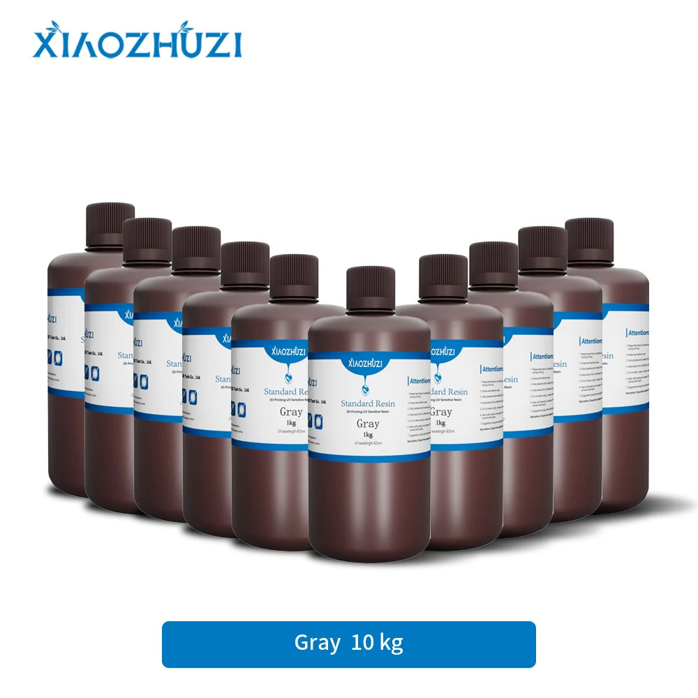 XiaoZhuZi-High-Precision & Fast-Curing 3D Printing Resin, LCD Photosensitive Resin with Excellent Fluidity, Compatible with Anycubic/Elego