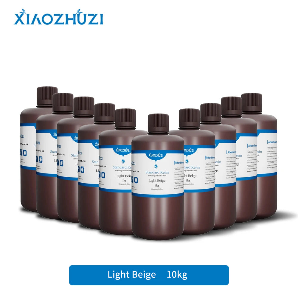 XiaoZhuZi-High-Precision & Fast-Curing 3D Printing Resin, LCD Photosensitive Resin with Excellent Fluidity, Compatible with Anycubic/Elego