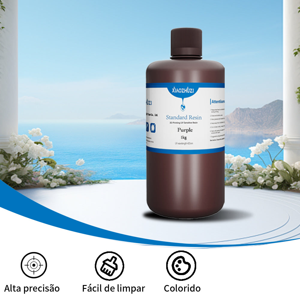 XiaoZhuZi-Rigid standard photosensitive resin high transmittance resin light curing 3D printer consumables LCD universal