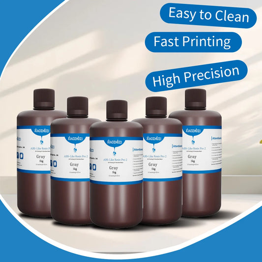 XiaoZhuzi -ABS Resina Fotopolimerizante 405nm 5KG Conjure Impressão 3D Resina Fotopolímero 5KG Anycubic/Elegoo LCD DLP Impressora 3Dble with Anycubic Elegoo