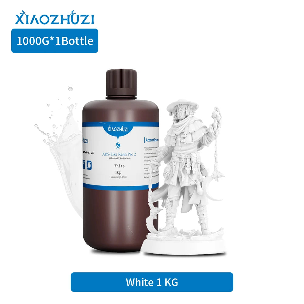 XiaoZhuzi -ABS Resina Fotopolimerizante 405nm UV Conjure Impressão 3D Fotopolímero Resina Anycubic/Elegoo LCD DLP Impressora 3D
