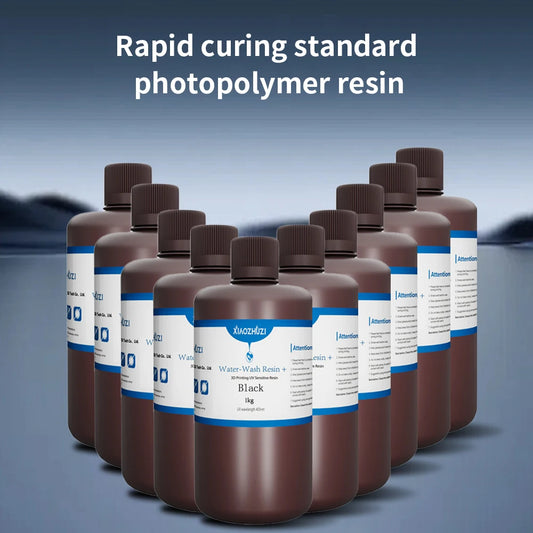 A resina de impressão 3D XiaoZhuZi é consumíveis de impressão 3D laváveis e laváveis, adequados para impressora 3D Anycubic/Elegoo LCD DLP