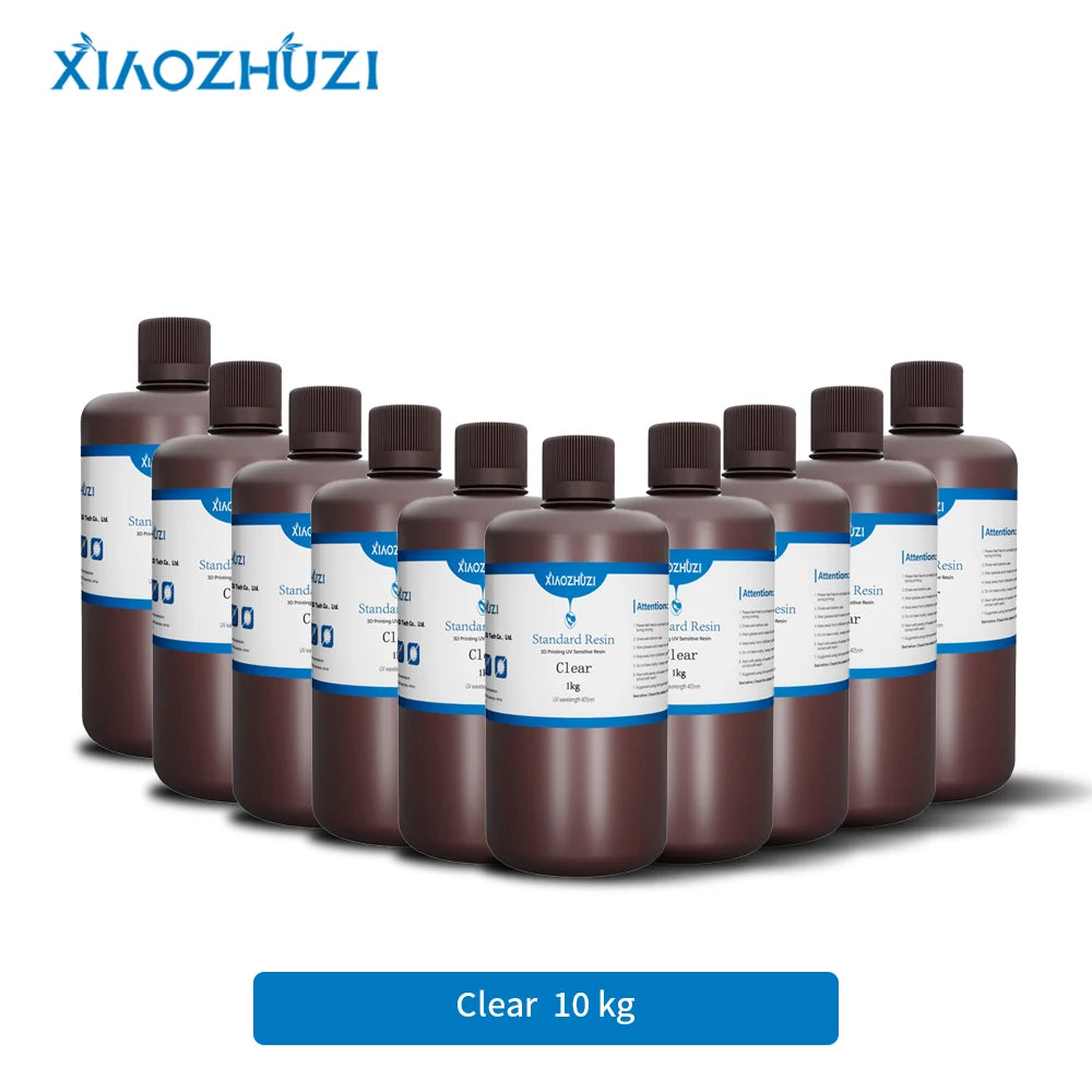 XiaoZhuZi-High-Precision & Fast-Curing 3D Printing Resin, LCD Photosensitive Resin with Excellent Fluidity, Compatible with Anycubic/Elego