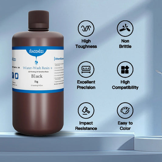 XiaoZhuzi - Resina lavável fotopolimerizante 405nm Conjure Impressão 3D Resina fotopolímero Anycubic/Elegoo LCD DLP Impressora 3D
