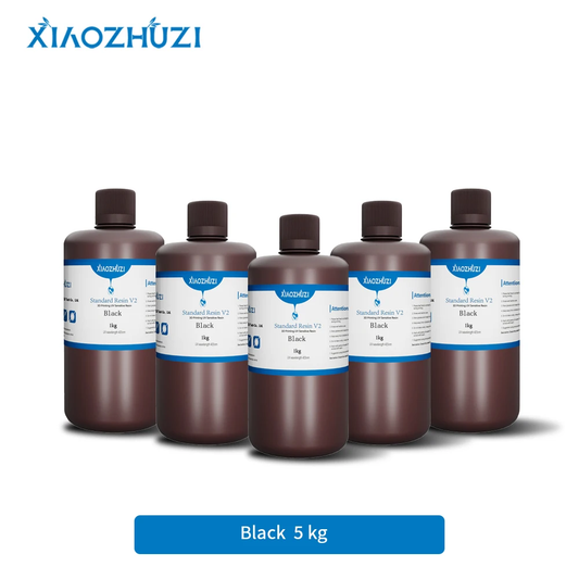 XiaoZhuZi Toughness 2.0 Resina 5KG fotossensível compatível com Elegoo Anycubic 405nm SLA DLP LCD Resina de impressora 3D Com