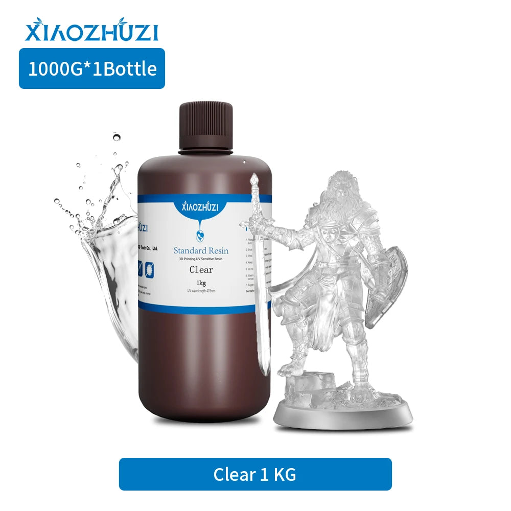 XiaoZhuZi-Rigid standard photosensitive resin high transmittance resin light curing 3D printer consumables LCD universal