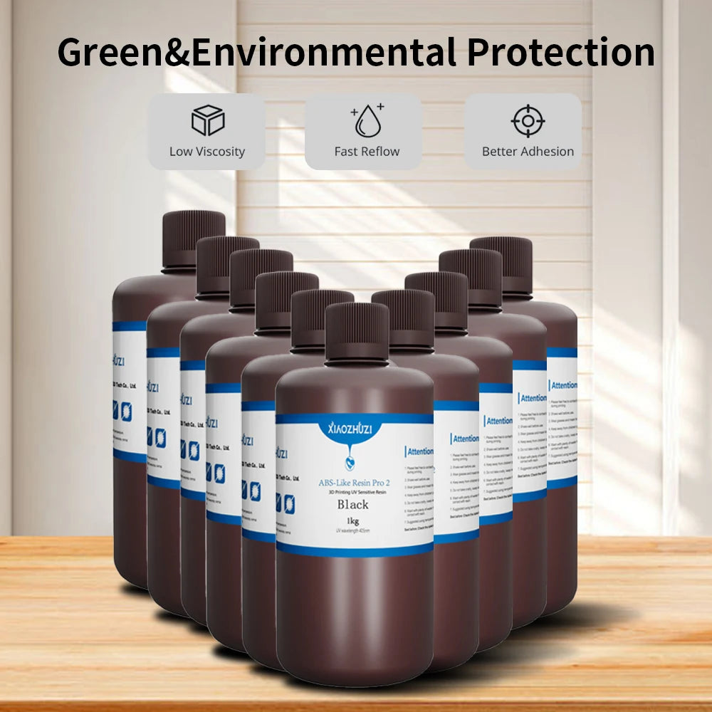 XiaoZhuzi -ABS Resina Fotopolimerizante 405nm Conjure 10KG Impressão 3D Resina Fotopolímero Anycubic/Elegoo LCD DLP Impressora 3D